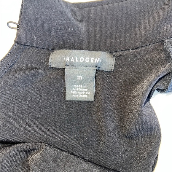 Halogen Elegant‎ Black Sleeveless Top - Picture 4 of 6